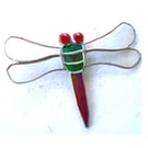 Giant Dragonfly Garden Decoration Stained Glass Suncatcher