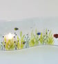 Fused Glass Fish Suncatcher: Tropical Tealight Ornament - Image 1