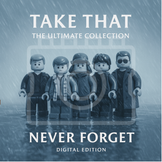 LEGO-Inspired Take That – Never Forget: The Ultimate Collection 5x5" Print