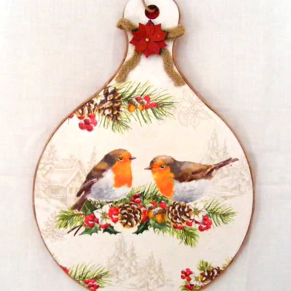 Handmade Robins Wall hanging