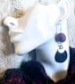  Merino wool ball earrings - Image 2