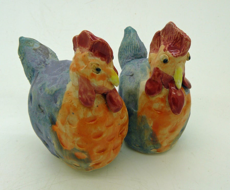 Ceramic Chickens