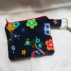Cute Little Coin or Card Purse, Key Clip Purse, Great Gift Idea.