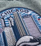 Chicago USA Embroidered Patch Iron On Sew On Badge - Image 5