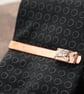 Elegant Omega Watch Copper Tie Clip, Copper Wedding Anniversary Gift for Husband - Image 2