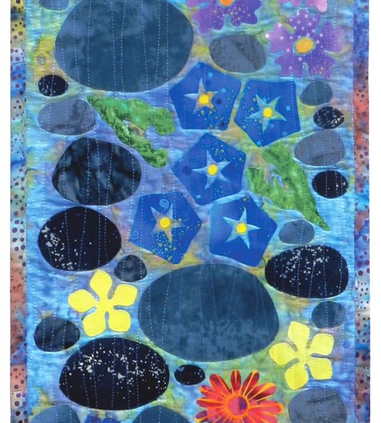 Rockery Garden Wall Quilt (C)