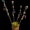 Plant Pot Decoration, Plant Pot Stake, Flower Pot, Flower Pot Wand, Fairy Wand