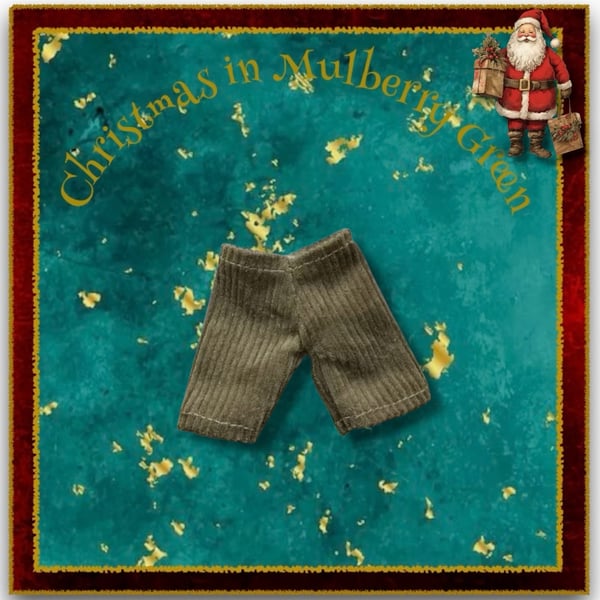 Pip Squeaks Olive Green Corduroy Trousers