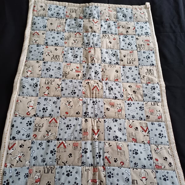 Handmade Patchwork dog blanket