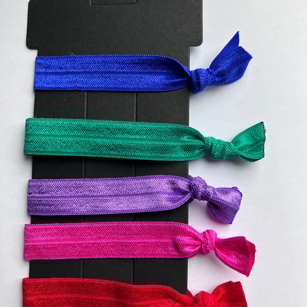 Elasticated Ribbon Hair Ties