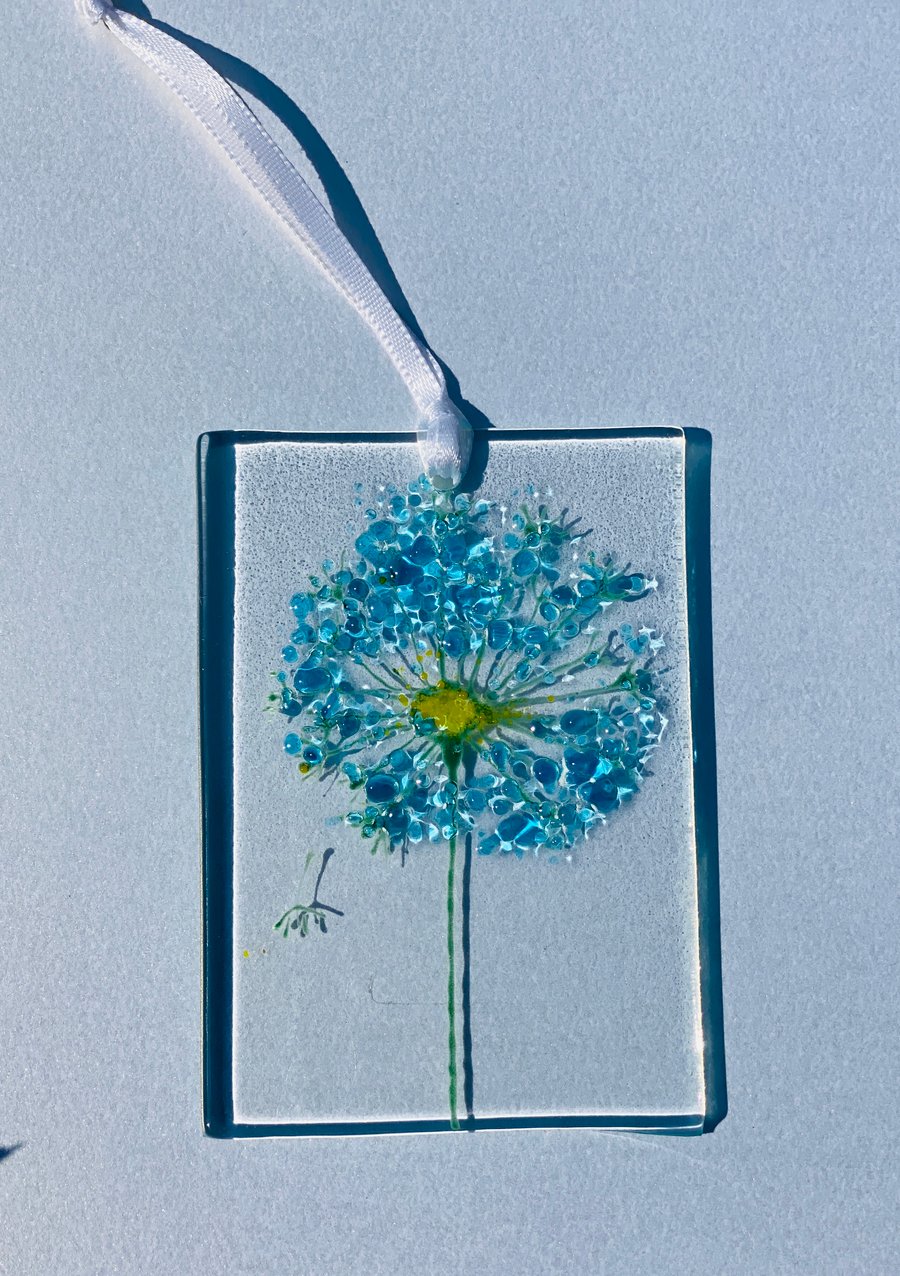 Fused glass “make a with “ small hanging ornament 