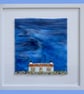 Handmade Fused Glass 'Remote Cottage' Picture