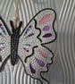Large sequinned butterfly.  - Image 3