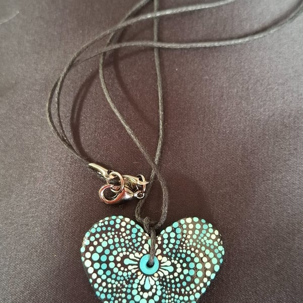 Small Dot Mandala Necklace