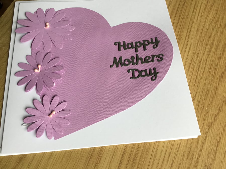 Pretty Mothers Day card. CC541. Seconds Sunday