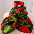 Neck warmer Scarf - neck gaiter - cowl - snood - Fleece Lined - Adult size 