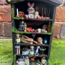 Mini Gothic Curiosity Shelf - Moss & Bones