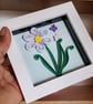 ‘Daisy Does It’ Paper Flower Frame