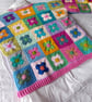 Crochet 'Jessica' Flower Power Cardigan Made To Order - Image 3