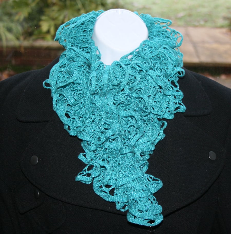 Turquoise scarf