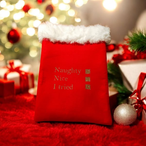 Pets Fabric Christmas gift bags 