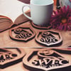 Individual Sheffield Wednesday Badge Coaster