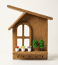 Handmade Wooden House Key Holder - Housewarming Gift - Image 5