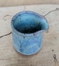 Turquoise speckled jug - Image 2