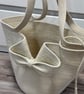 Handmade Bow Tote Bag – Elegant Cotton Rope Bag - Image 3