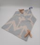 Peg bag blue sand weaved, free UK delivery.   - Image 6