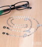 Silver armadillo glasses holder chain - quirky sunglasses chain - animal lover - Image 2