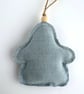 Toadstool Fairy House Hanging Decoration - Fabric Mushroom with Strawberries - Image 6