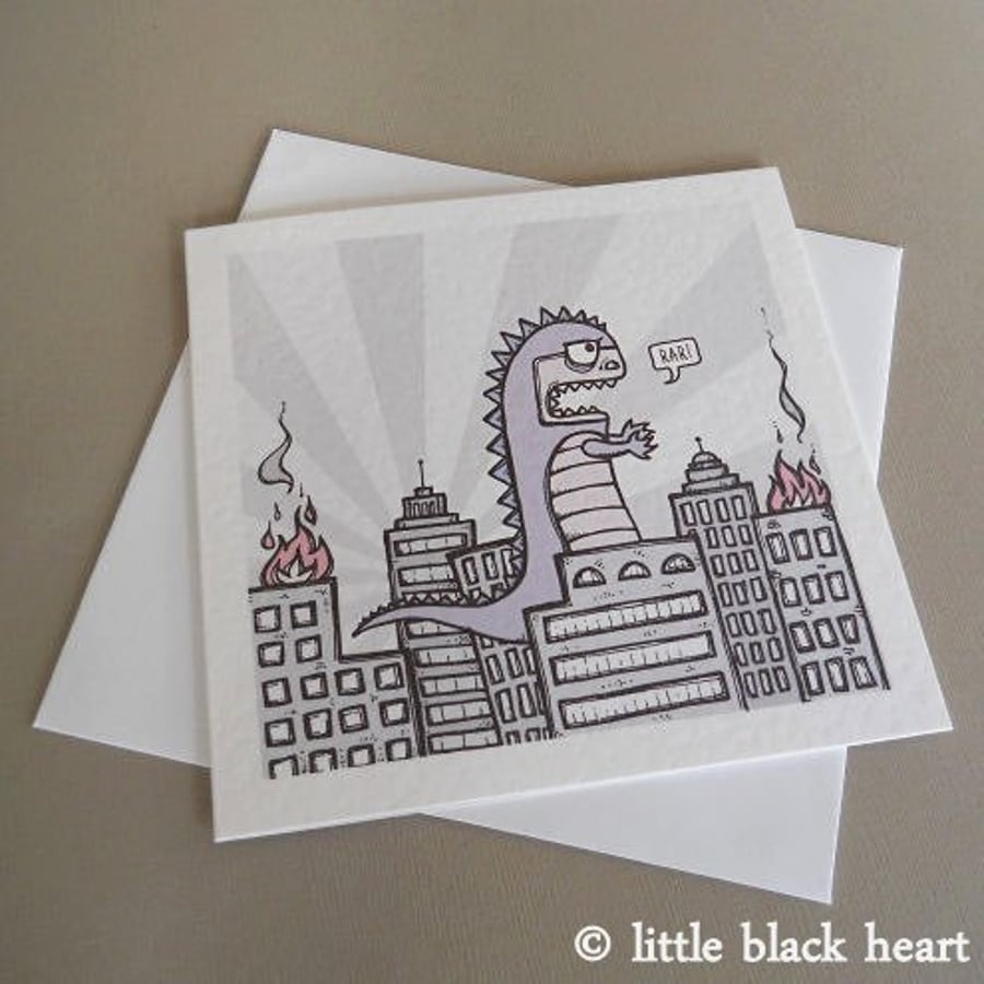 godzilla monster card