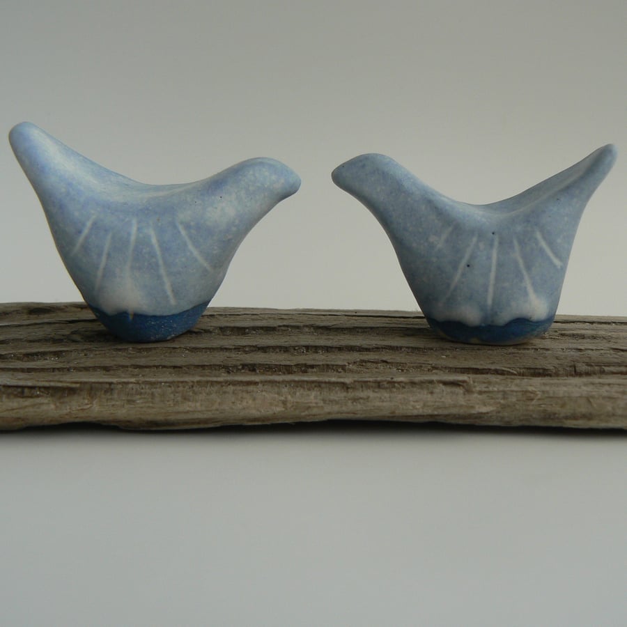 Tiny Ceramic Birds
