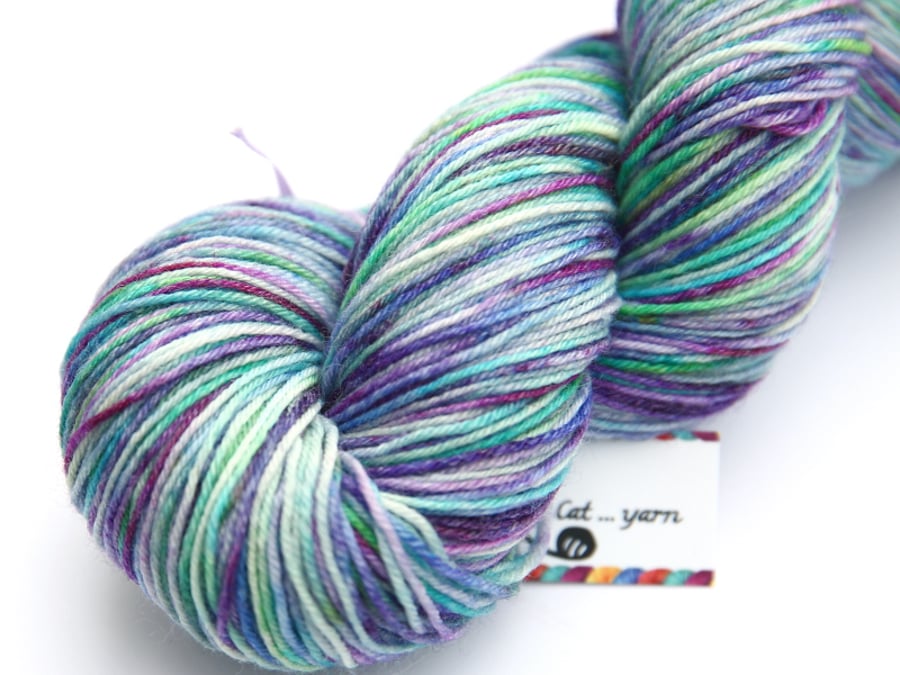SALE: Bright Ideas - Superwash Bluefaced Leicester - Bamboo 4-ply yarn