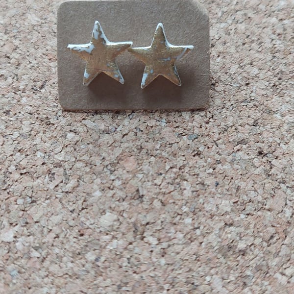 gold star studs