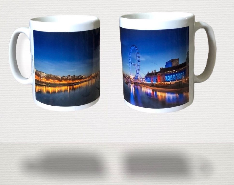 London Eye Photograph Mug. Photography mugs for christmas, birthdays