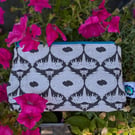 Quirky Butterfly Floral Illustration Zip Bag