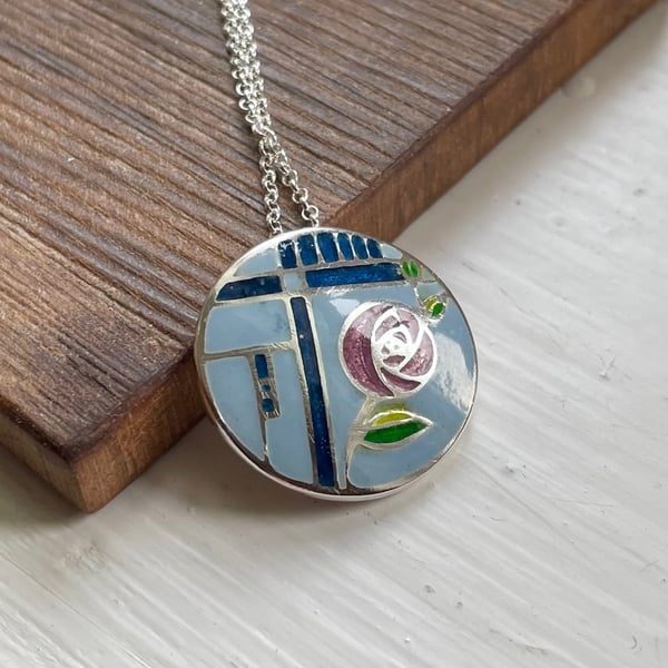 Rennie Mackintosh Inspired Pendant