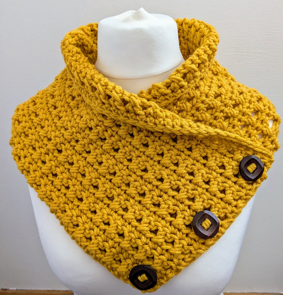 Crochet cowl
