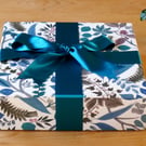 Photo Album Box in Eden Springtime - Memory and Keepsake Boxes - Wedding Gift