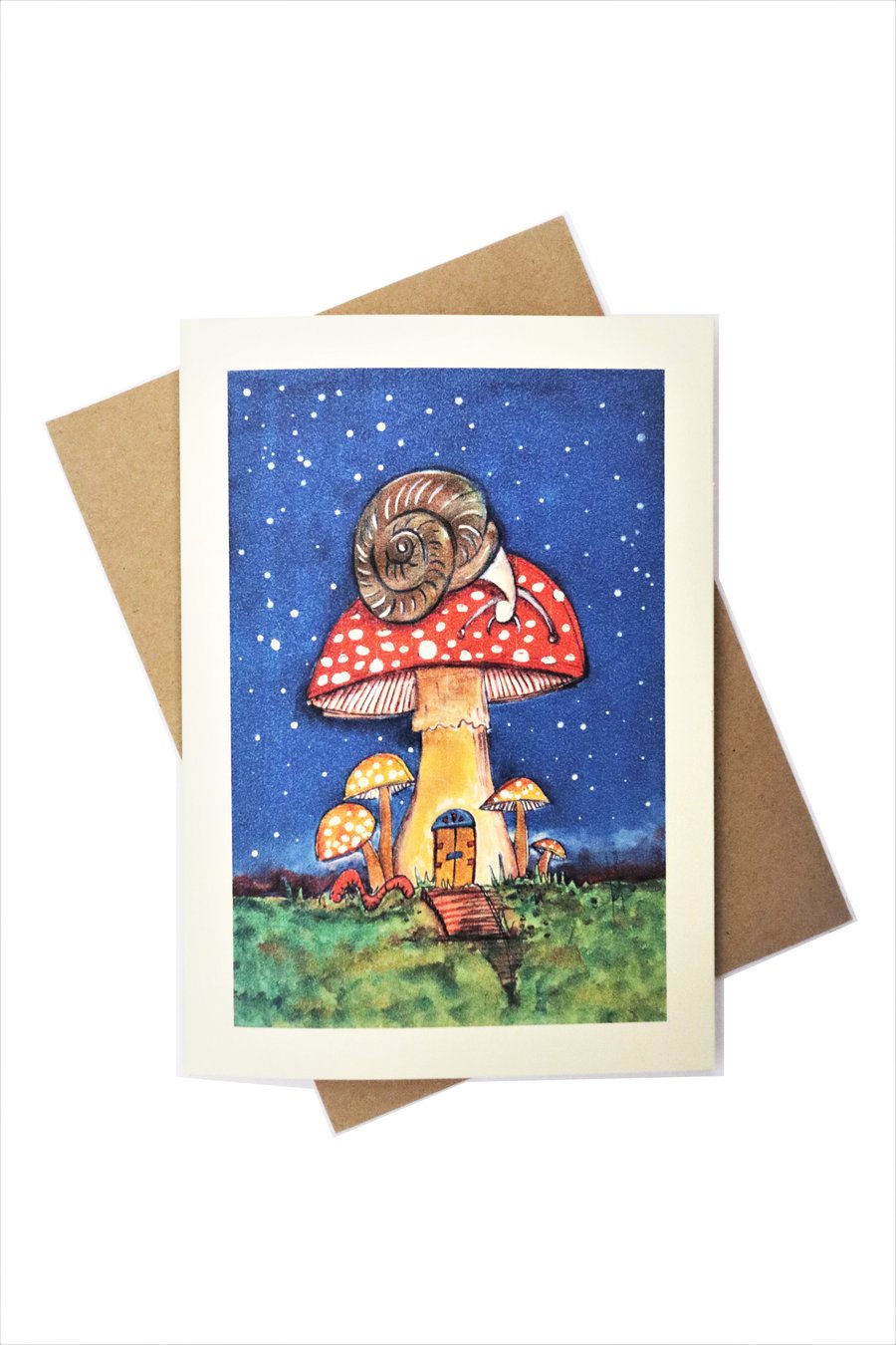 Greeting Card featured the original watercolour painting by BettyShek