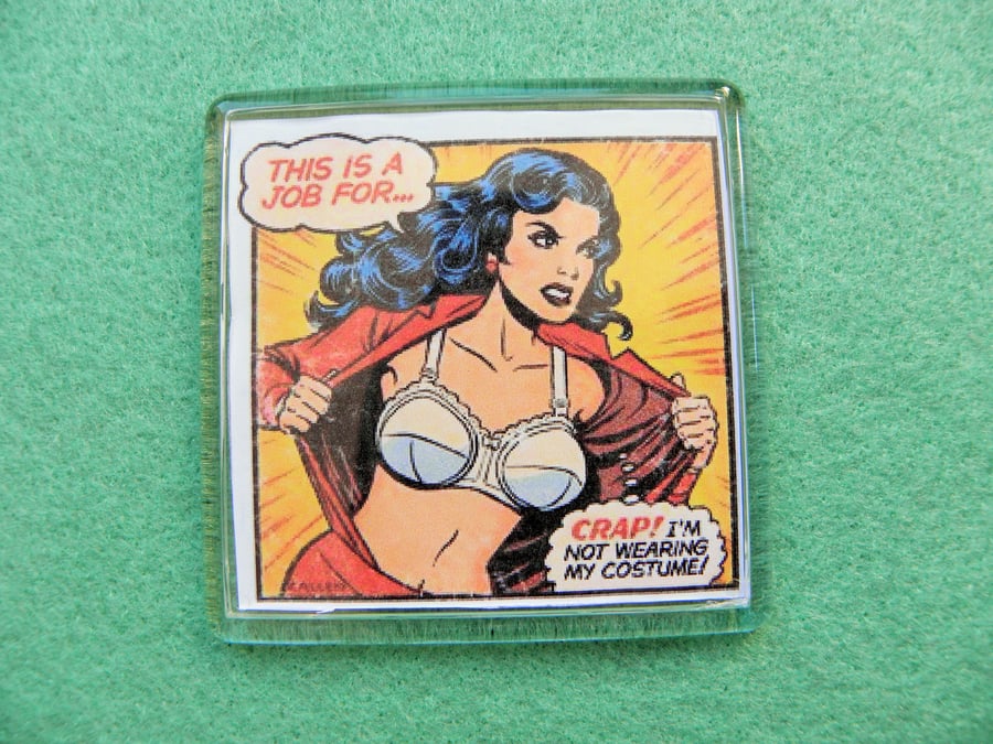 Wonder Woman Multitasking Fridge Magnet