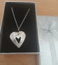 Silver heart pendant - Image 6