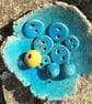 Raku ceramic rustic buttons - Image 4