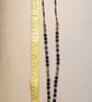 Black Obsidian & Crystal beaded Necklace. - Image 5