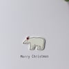 Christmas card - Polar bear