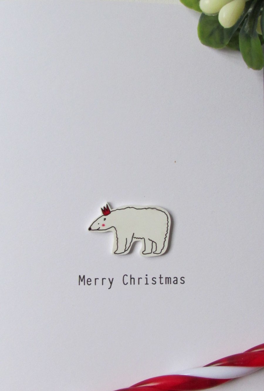 Christmas card - Polar bear