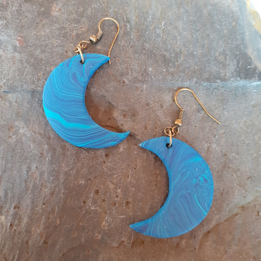 Blue Moon Earrings 