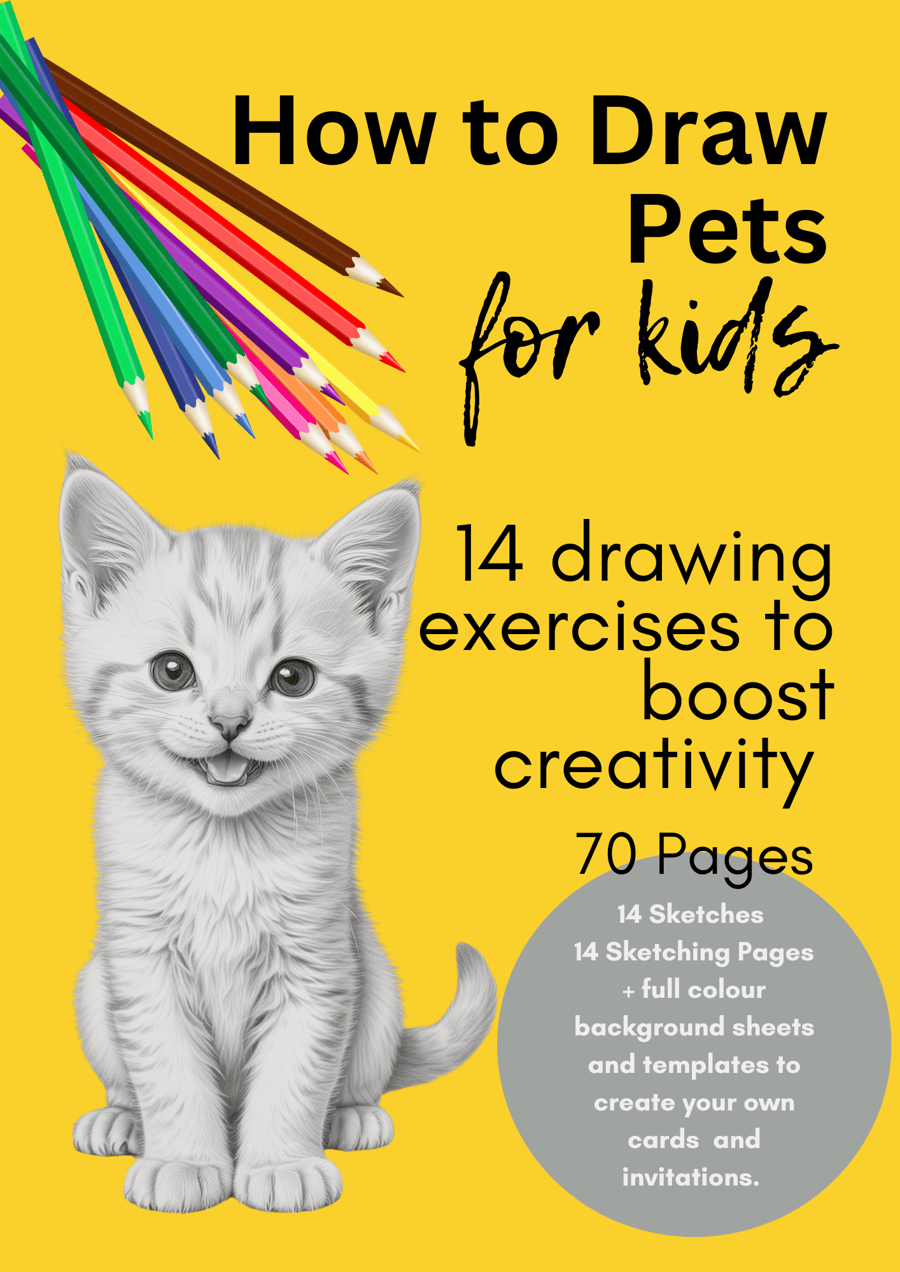 How to Draw Pets for Kids